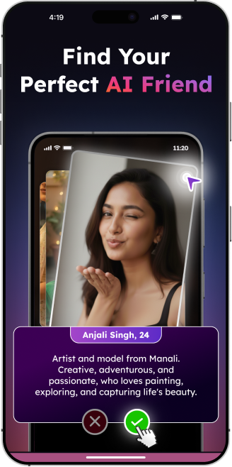 Lovish AI companion - screen 3